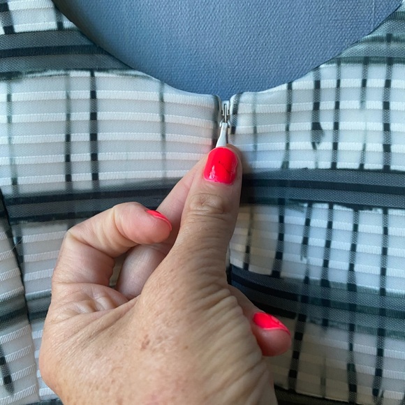 Plenty by Tracy Reese Black & White Fit & Flare Dress - Size 2 /ANTHROPOLOGIE - Picture 9 of 13